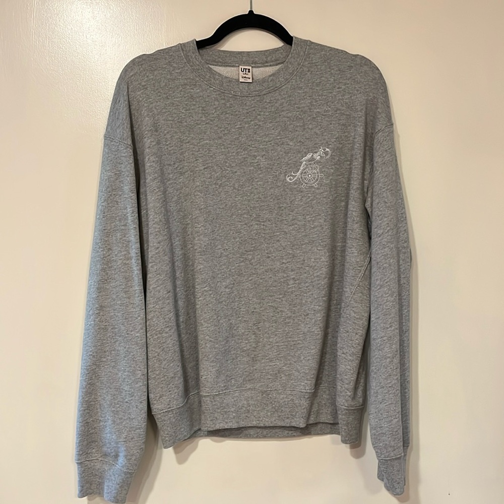 Disney UT Gray Sweatshirt SteamBoat Willie